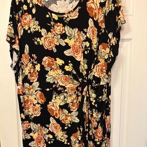 Maurice’s 3x floral knit midi